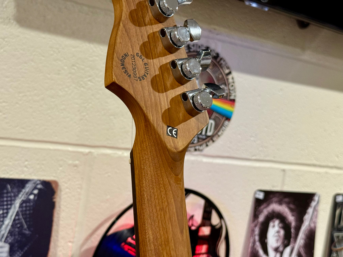 🔥BAKED MAPLE🔥 G&L Tribute Comanche Burl Top Electric Guitar~ Limited Edition!