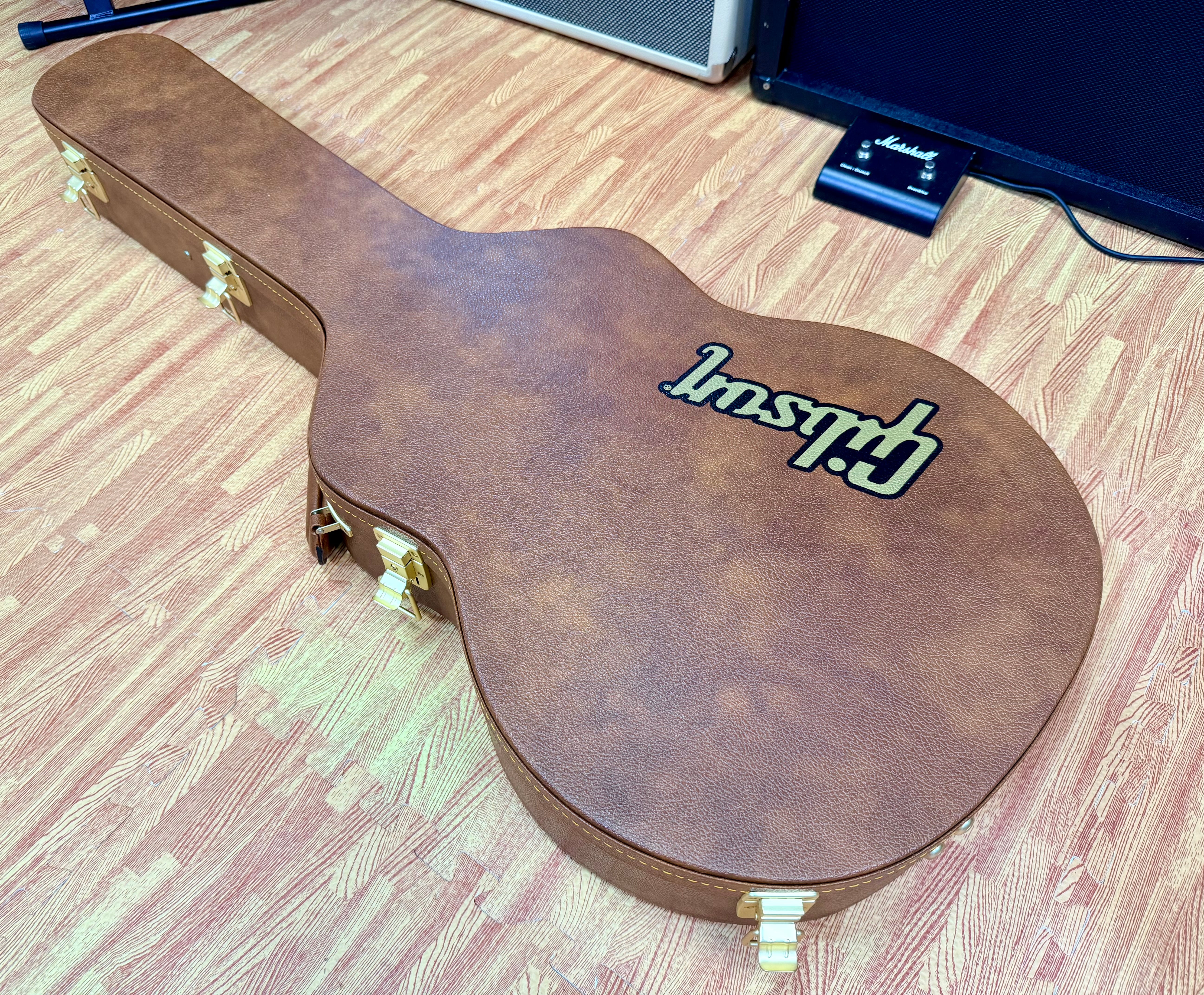 ✨MINT✨ Gibson ES-335 Figured Antique Natural~ Ex-Demo Semi-Hollow + Hard Case!