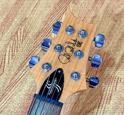 ✨ PRS 35th Anniversary SE Custom 24-08 Electric Guitar in Faded Blue Burst ✨