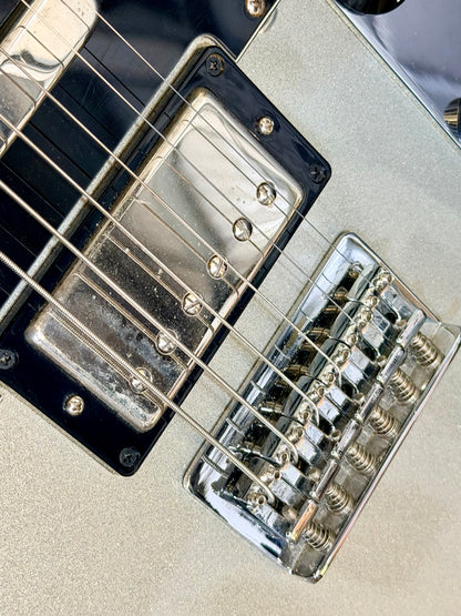 🔥2012🔥 Fender Blacktop Telecaster Baritone~ Ghost Silver HSS~ Mexican MIM Tele
