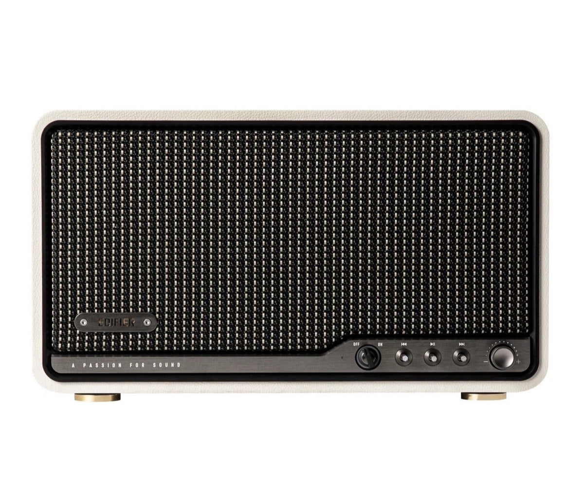 Edifier S300 Tabletop Bluetooth Hi-Res Airplay 2 Speaker - White Ivory
