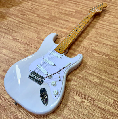 🔥EMG ACTIVE🔥 Squier Classic Vibe ‘50s Stratocaster In White Blonde~ EMG SA P’ups