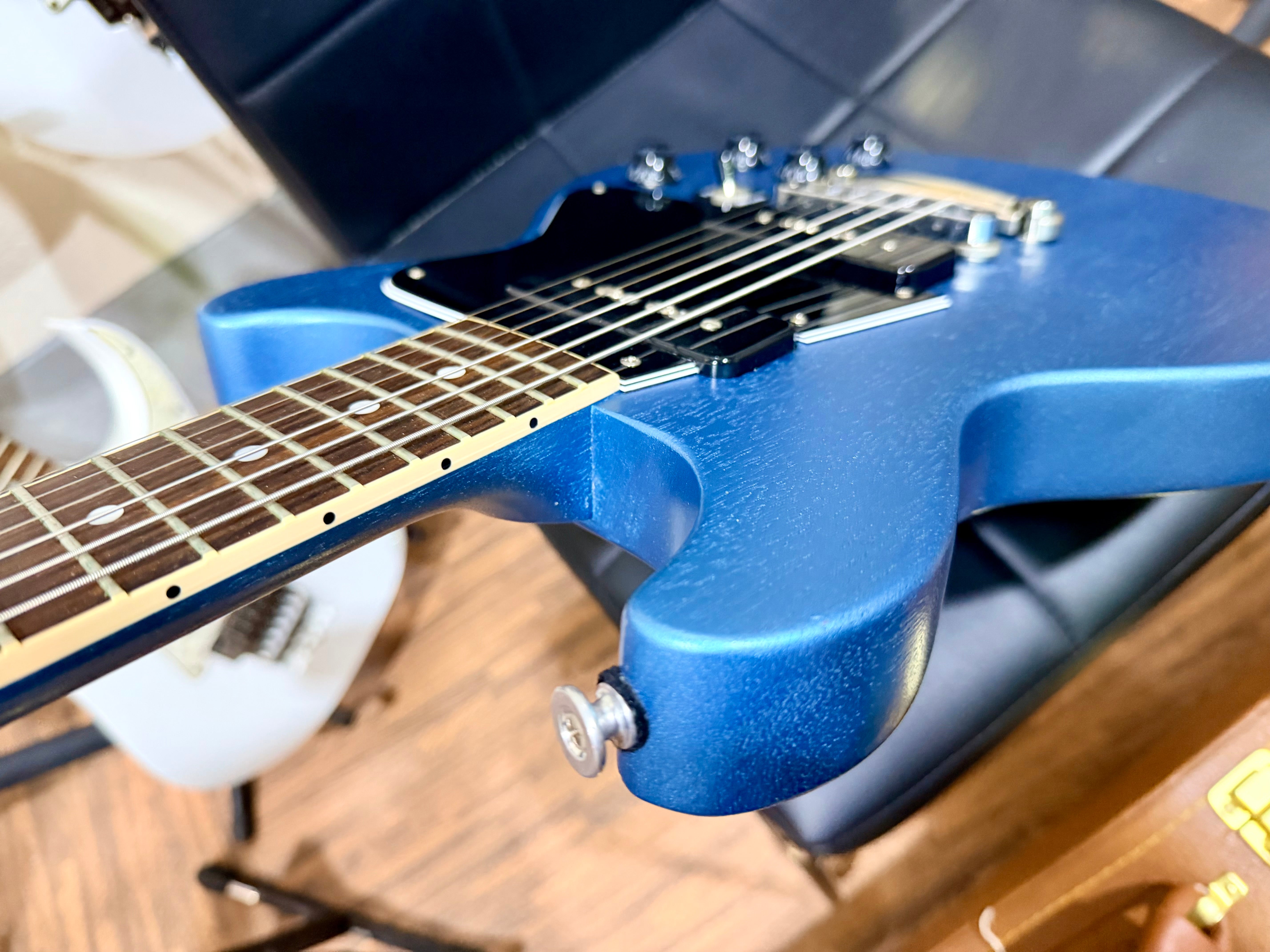 🌟 Gibson Artist Series~ Rick Beato DC Les Paul Special Double-Cut~ Blue Mist 🌟