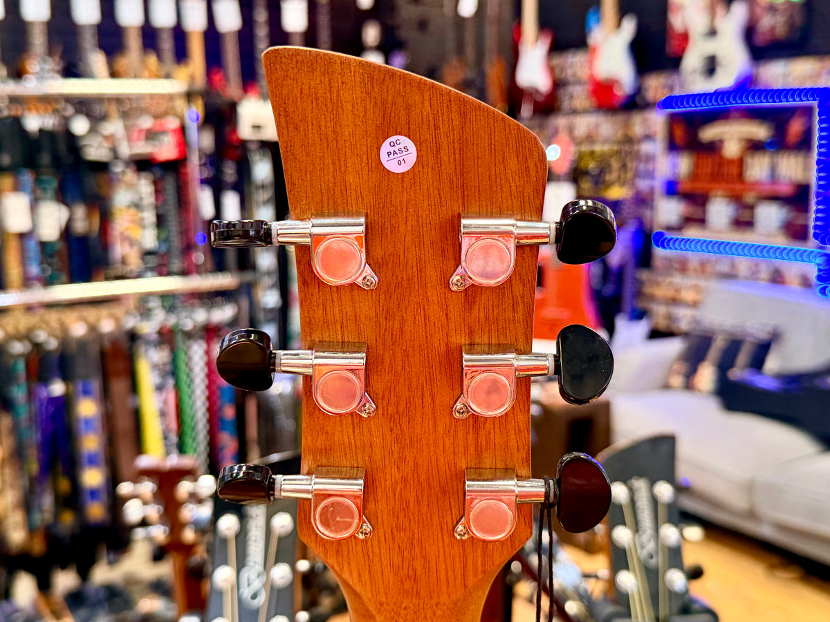 ✨NEW✨ Brunswick BTK30WNO Walnut Grand Auditorium Cutaway Electro Acoustic Guitar