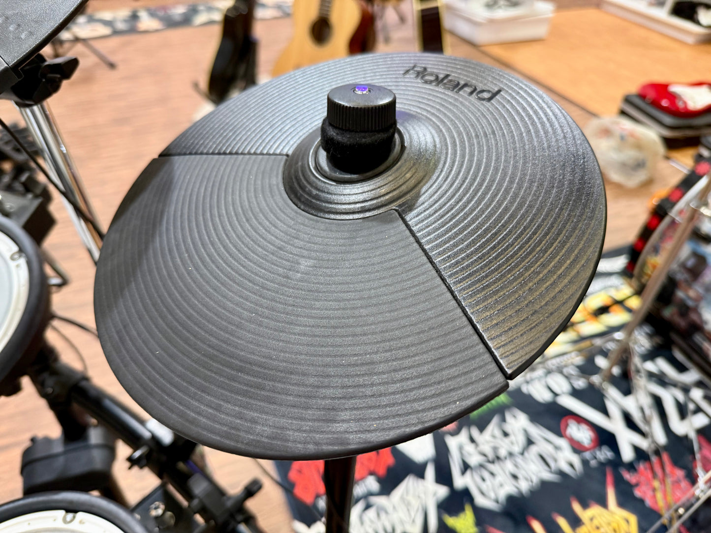 🥁 Roland TD-1DMK V-Drums Electronic Drum Kit~ With Mapex Double Bass Pedal !🥁