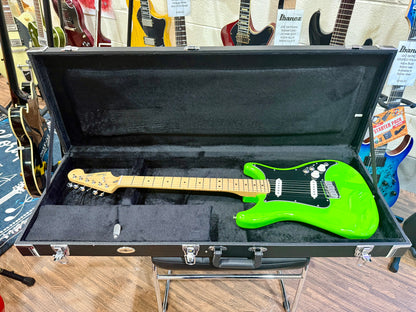 🔥MINT 2019🔥 Fender Player Lead II ‘2’ Neon Green Electric Guitar + Hard Case!