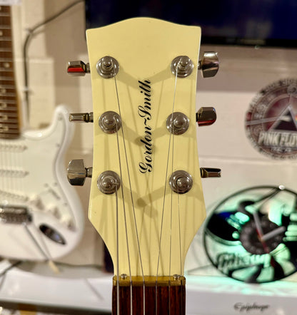 🌟RARE BUTTERMILK🌟 Gordon Smith GS1-60 Singlecut~Coil Split + Case~2006 UK Made