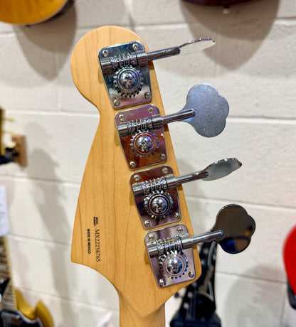 🌟2022🌟 Fender Player Mustang Bass PJ~ Pau Ferro~ Firemist Gold~ Mexican Bass!