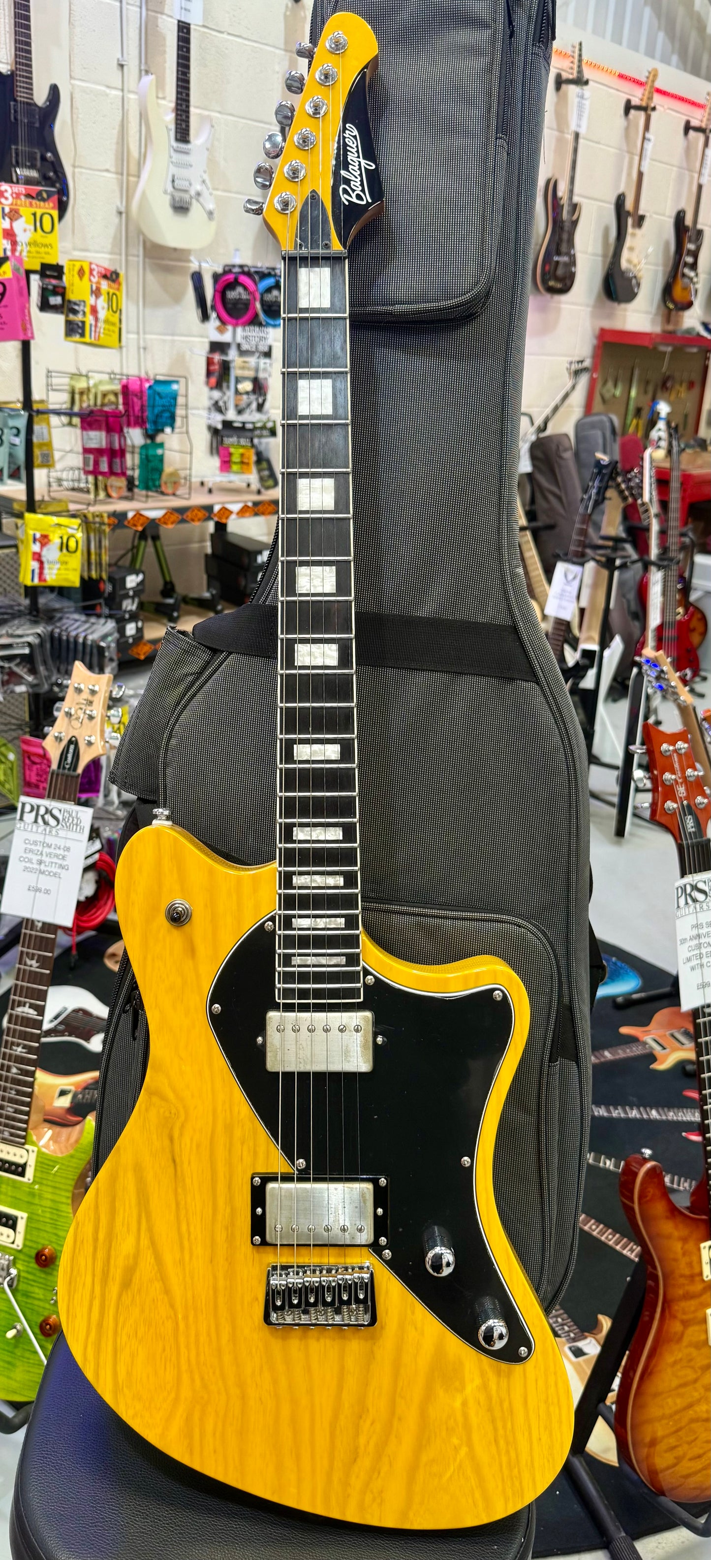 🔥LIMITED RUN🔥 Belaguer Espada Custom Select~ Offset~ Butterscotch/Yellow~ 2020!