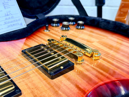 🔥MINT🔥 Gibson SG Supreme In Fireburst~ AAA Figured Top~ Gold Hardware 2023 USA!