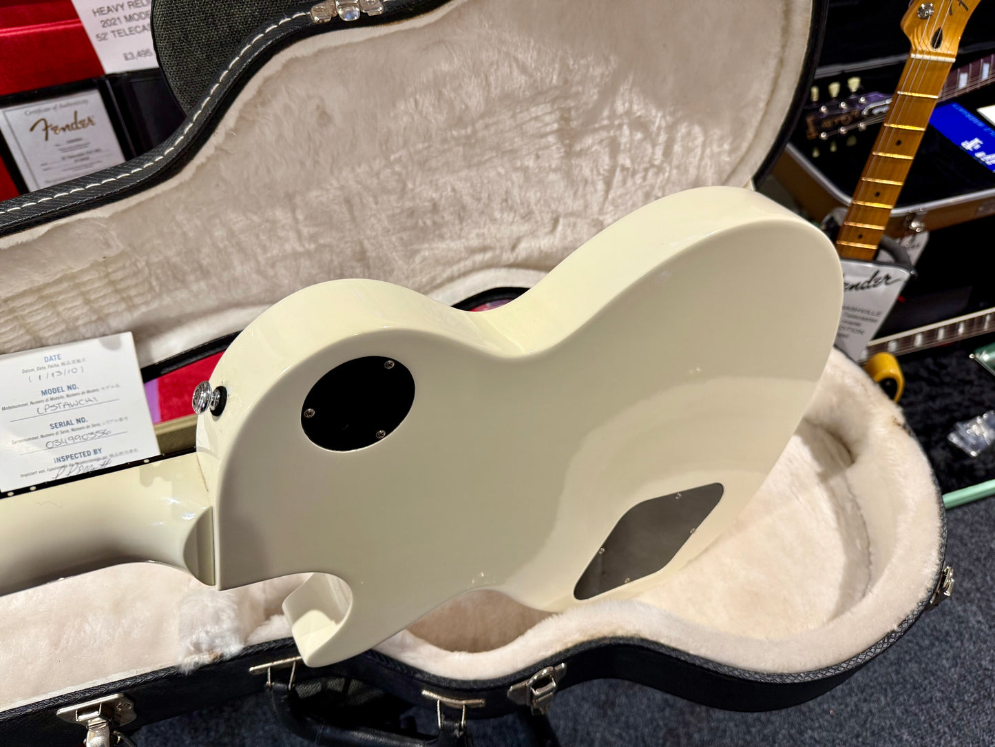 🌟2010🌟 Gibson Les Paul Studio~ Alpine White & Chrome~Ebony Fretboard~Hard Case
