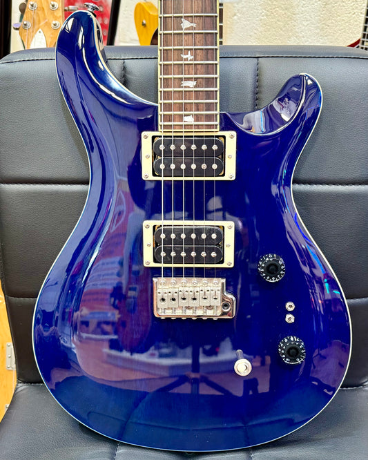 🌟MINT 2022🌟 PRS SE Standard 24-08 In Translucent Blue~ Coil Splitting + Gig Bag