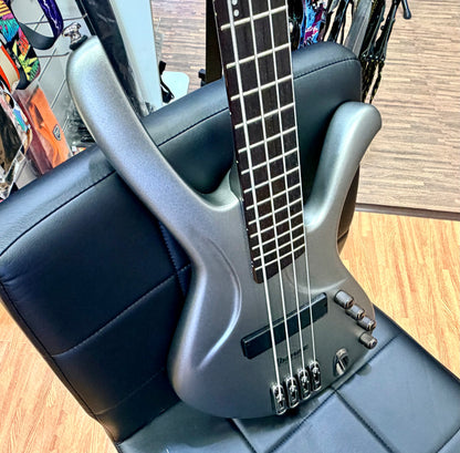 🔥RARE🔥 2001 Ibanez Ergodyne EDA900 Bass~ Korea~ Silver Flat Luthite~ Piezo!