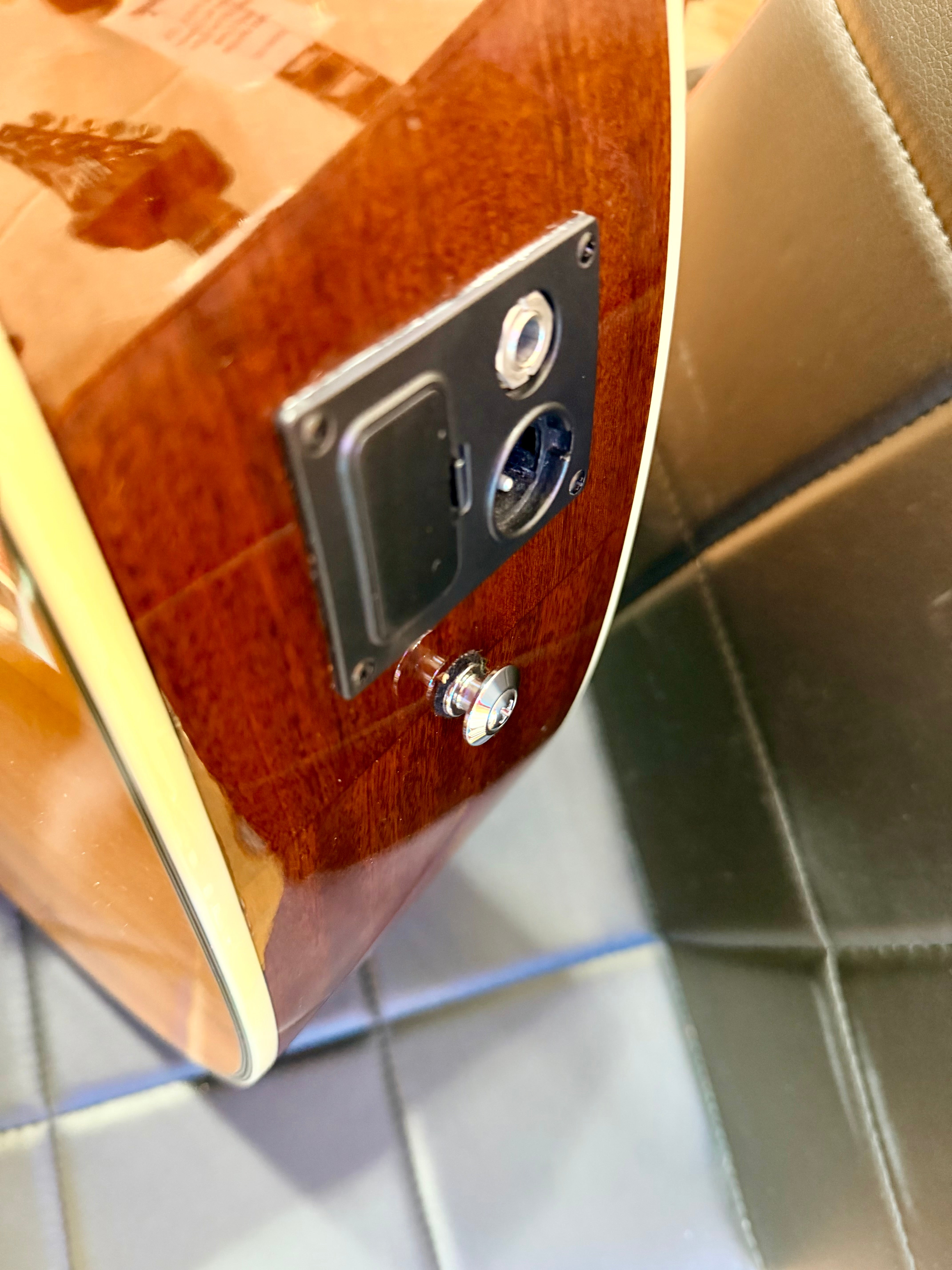 🌟2007🌟 Ibanez PF60SECE Electro-Acoustic Guitar~ Natural High Gloss~Dreadnought