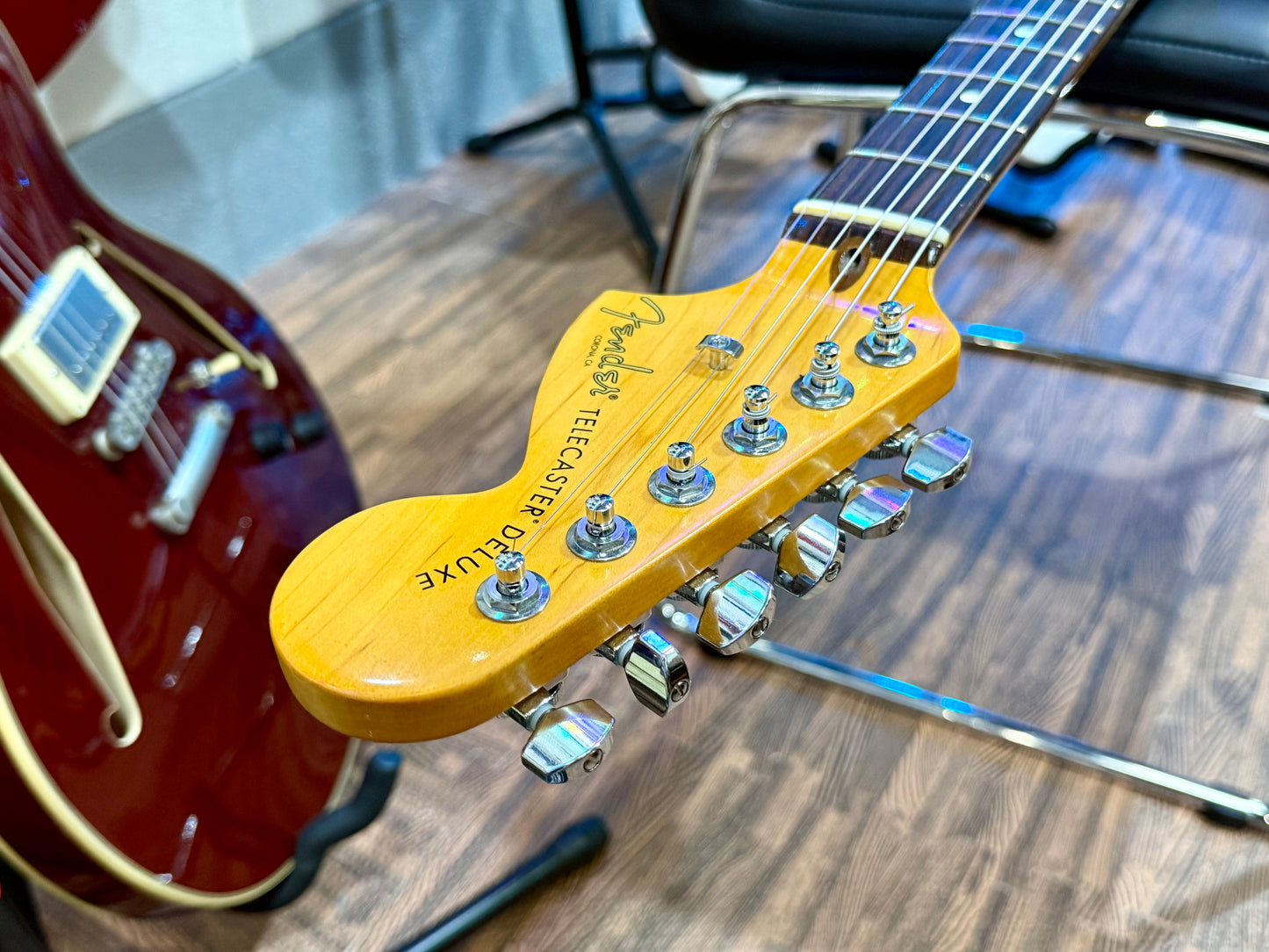 🔥2022 USA🔥 Fender American Professional II Telecaster Deluxe~ Dark Night~ Seymour Duncan!
