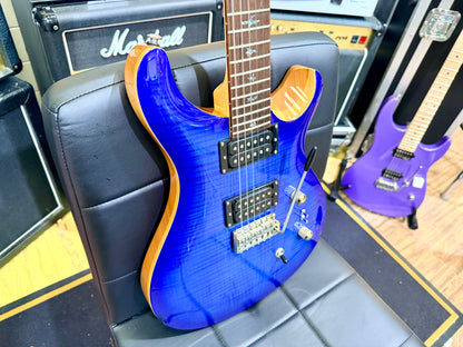 ✨ PRS 35th Anniversary SE Custom 24-08 Electric Guitar in Faded Blue Burst ✨