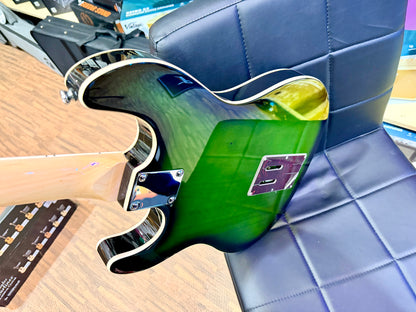 🔥NEW🔥 Rapier Saffire Ultra Electric Guitar~ Greenburst~ Astro-Split Pickups!
