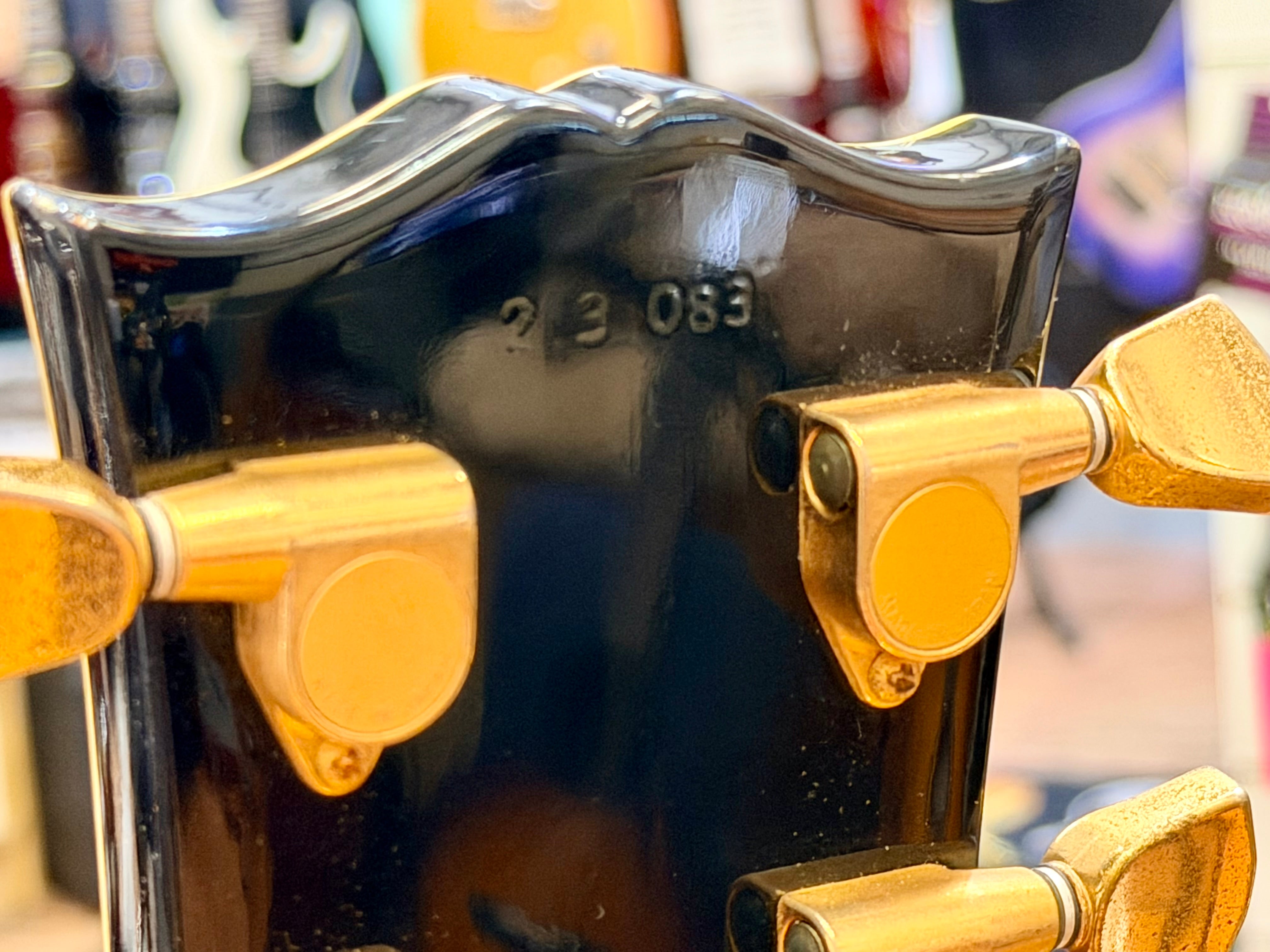 🇯🇵 1992 Greco EGC-480 Mint Collection Les Paul Custom~ MIJ Japan Ebony 🇯🇵