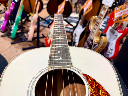 🌟2021🌟 PRS SE Tonare Parlour P20E Electro-Acoustic Guitar~ White + Gig Bag!