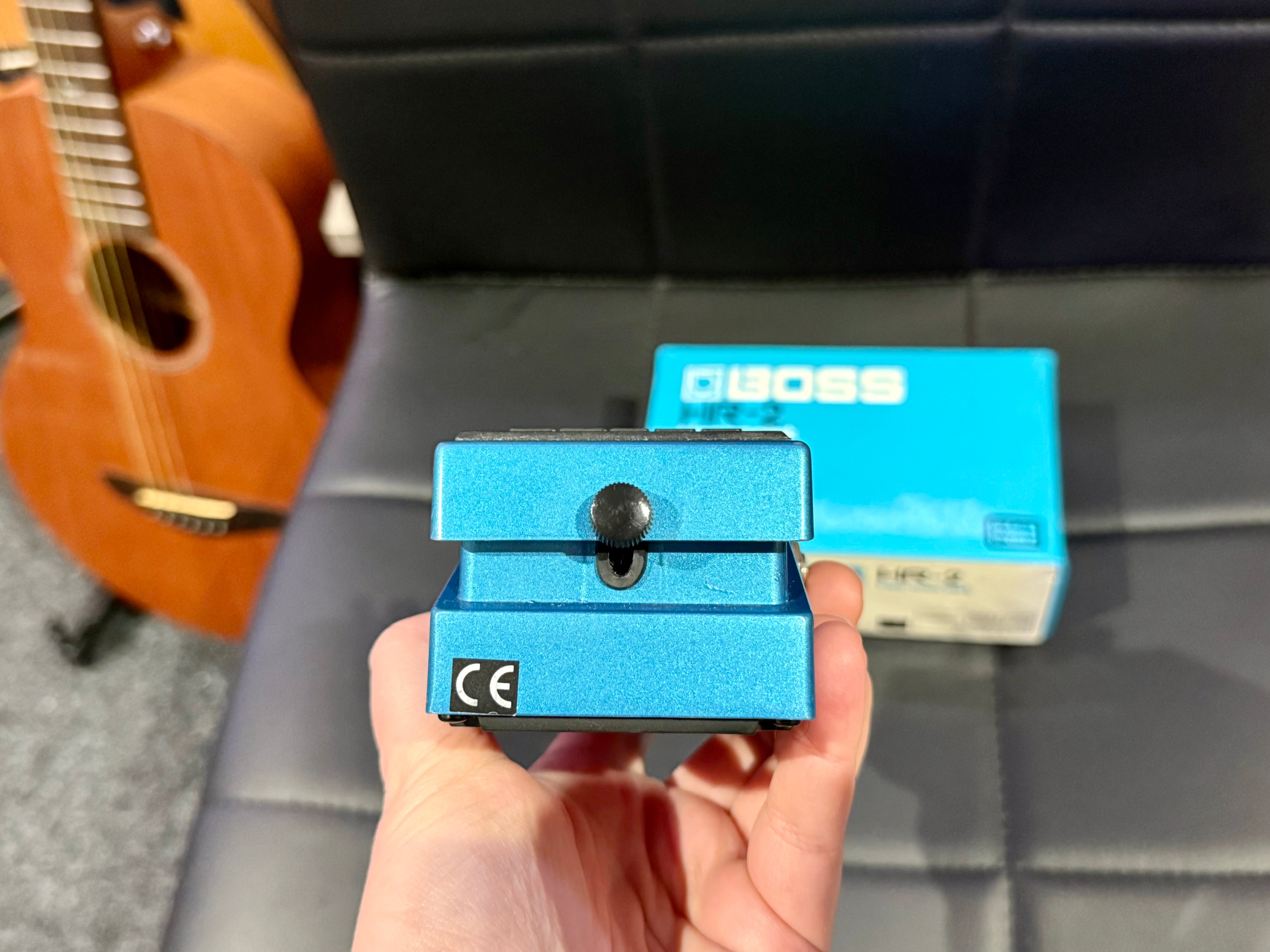 🎸 Boss Harmonist HR-2~Made In Taiwan~Pink Label Vintage Guitar Effects Pedal 🎸