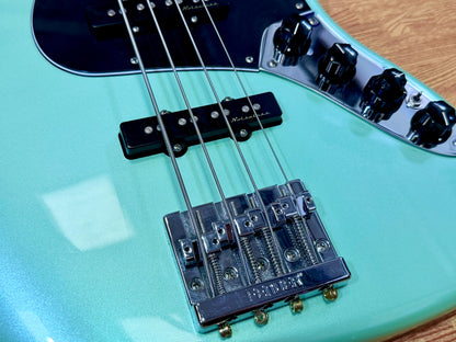2020 Fender Deluxe Active Jazz Bass~ Surf Pearl~ Pau Ferro~ Noiseless Pickups