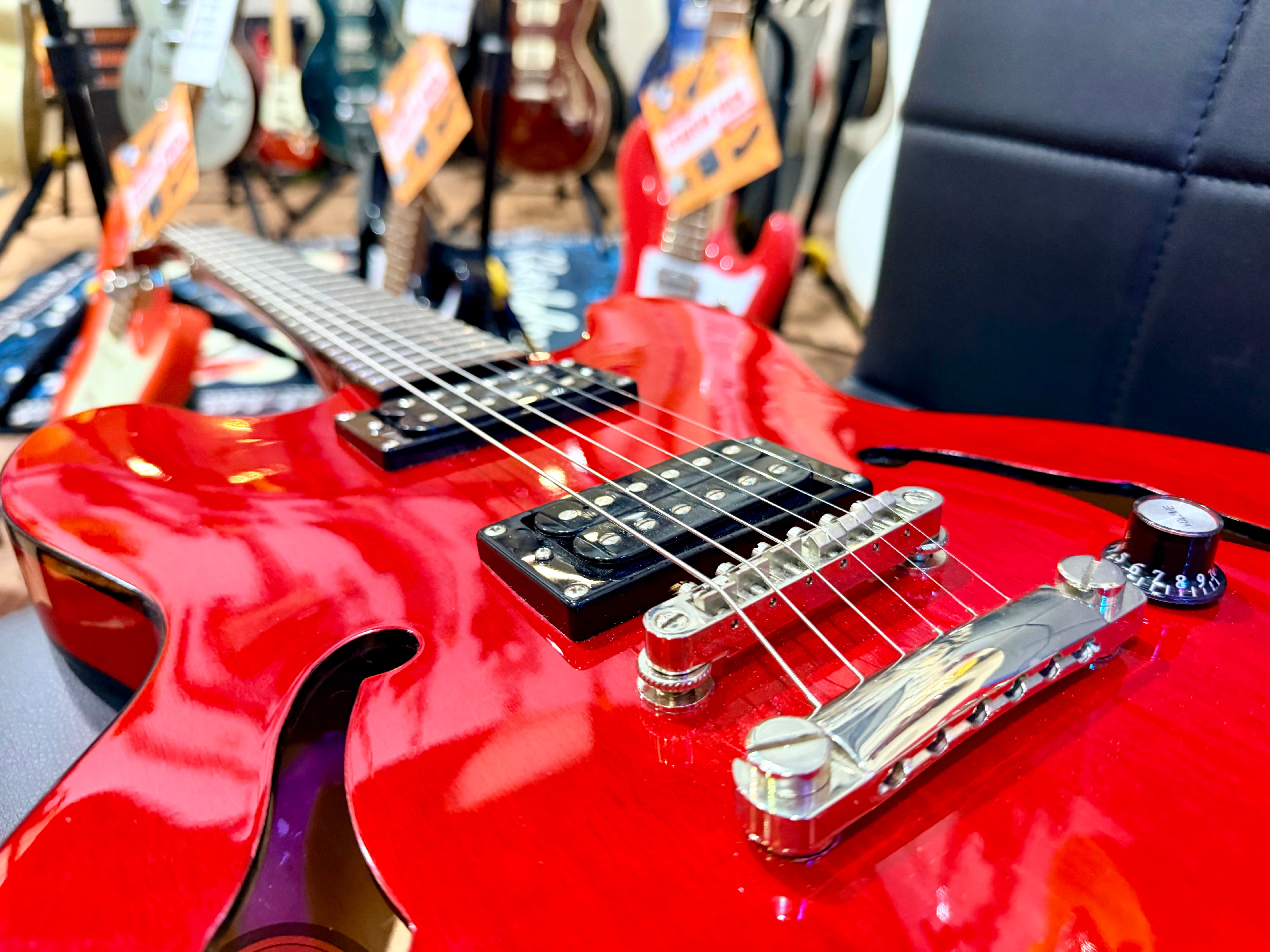 🍒LTD EDITION🍒 Epiphone Dot Studio ES-335 Semi-Hollow~ Custom Shop Cherry Red!