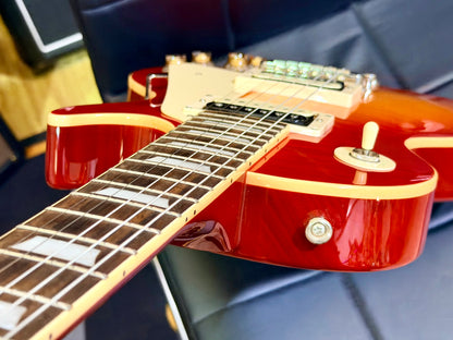 ☀️2023☀️ Burny RLG-55Z Heritage Cherry Sunburst Les Paul Electric Guitar!
