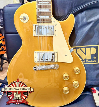 ✨ MINT ✨ Edwards E-LP-STD LTD All Gold MIJ ESP Les Paul~ S/Duncan~ 2024 Japan!