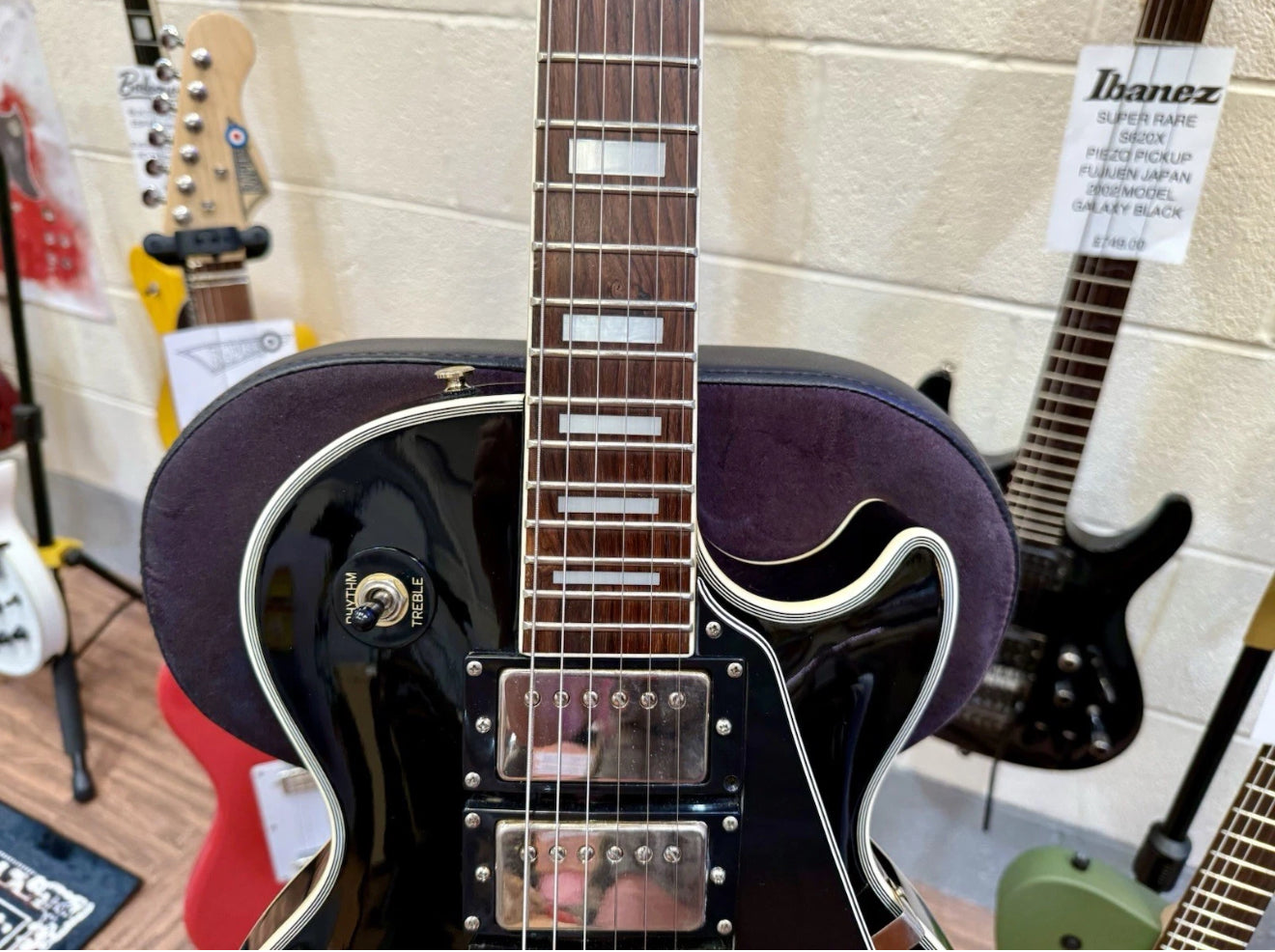 🔥1997 Korea🔥  Epiphone Les Paul Black Beauty Custom~ Exceptional Condition!