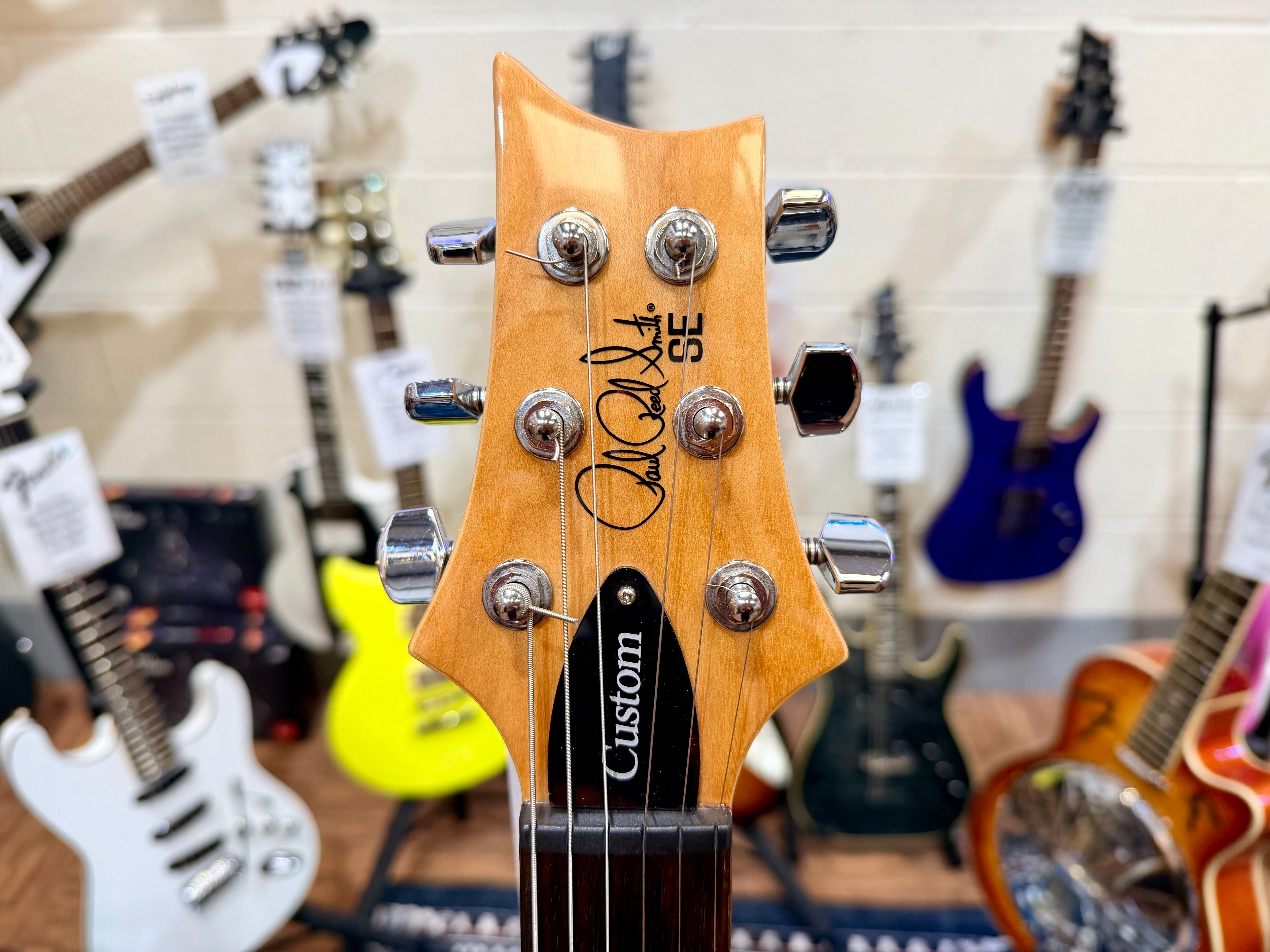 ☀️2023☀️ PRS SE Custom 22 Semi-Hollow in Santana Yellow~ Bare Knuckle Pickups!