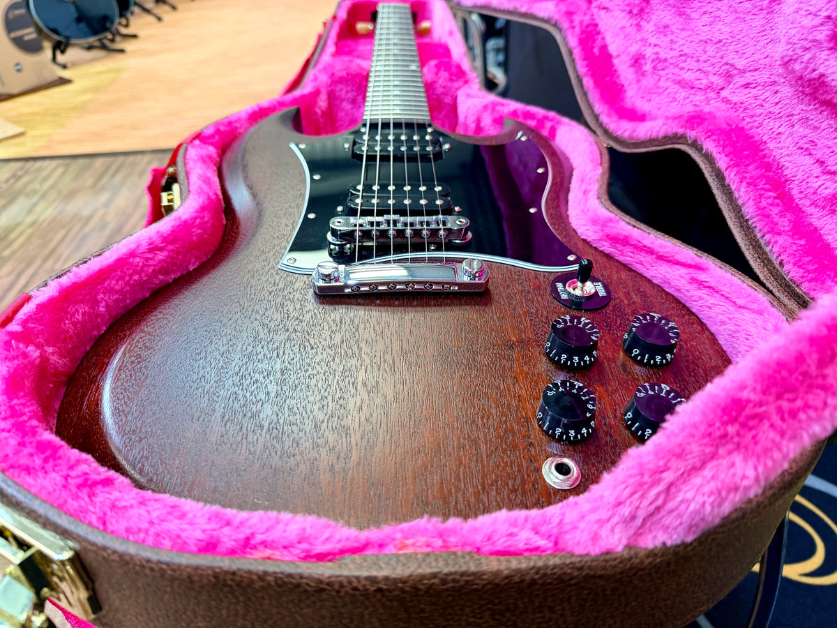 ⚡️2016⚡️ Gibson SG Special Faded Series~ Worn Brown Satin~ Gator Hard Case!