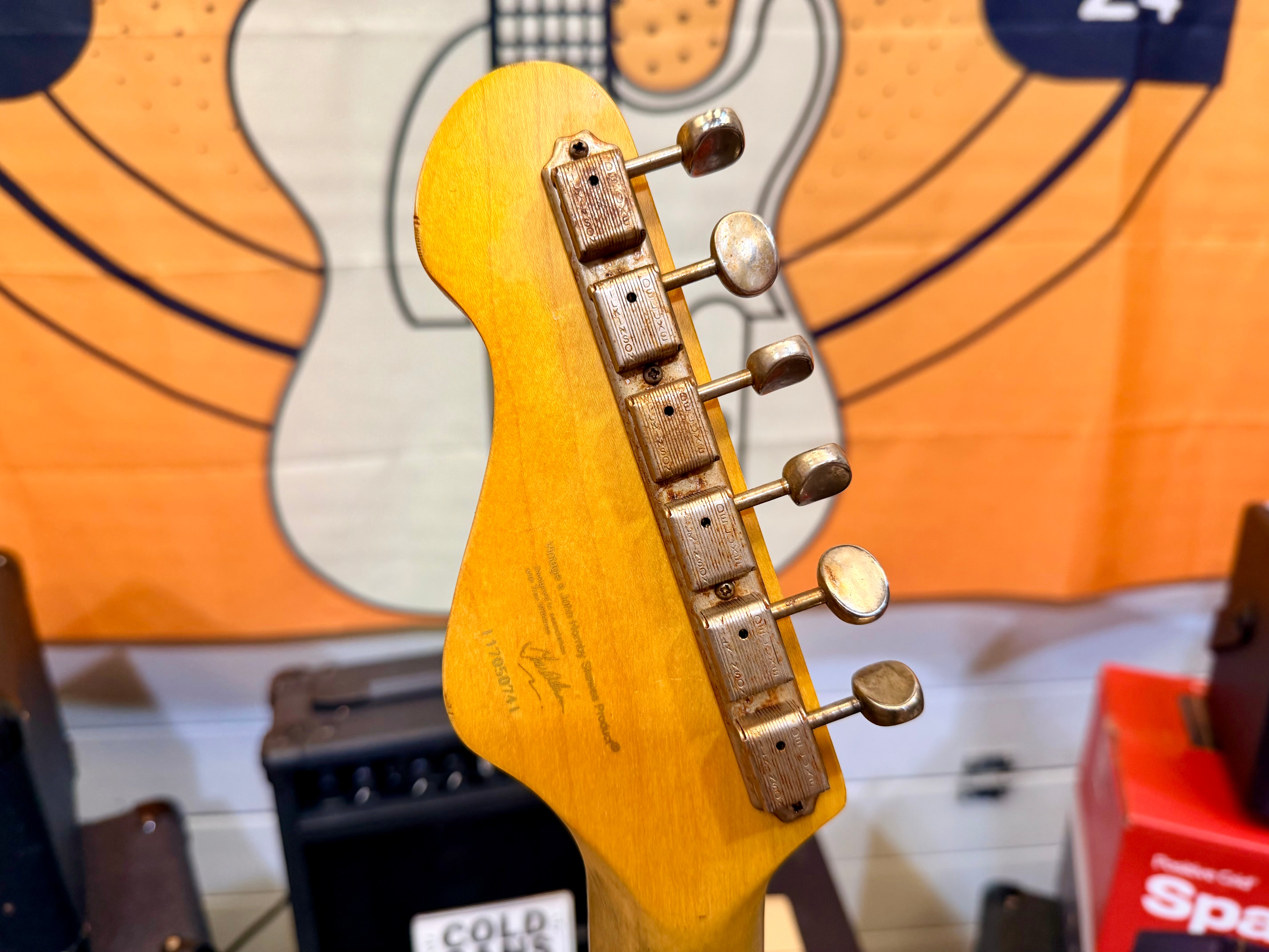 🔥 Vintage V62 ICON Distressed Ash Blonde Telecaster Style Wilkinson Pickups 🔥