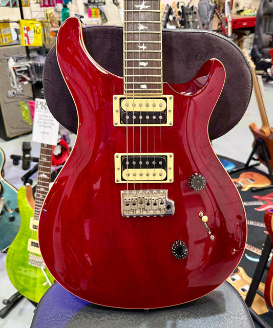🔥2021🔥 PRS SE Standard 24~ Vintage Cherry Gloss ~ Coil Tap ~ Bird Inlays!