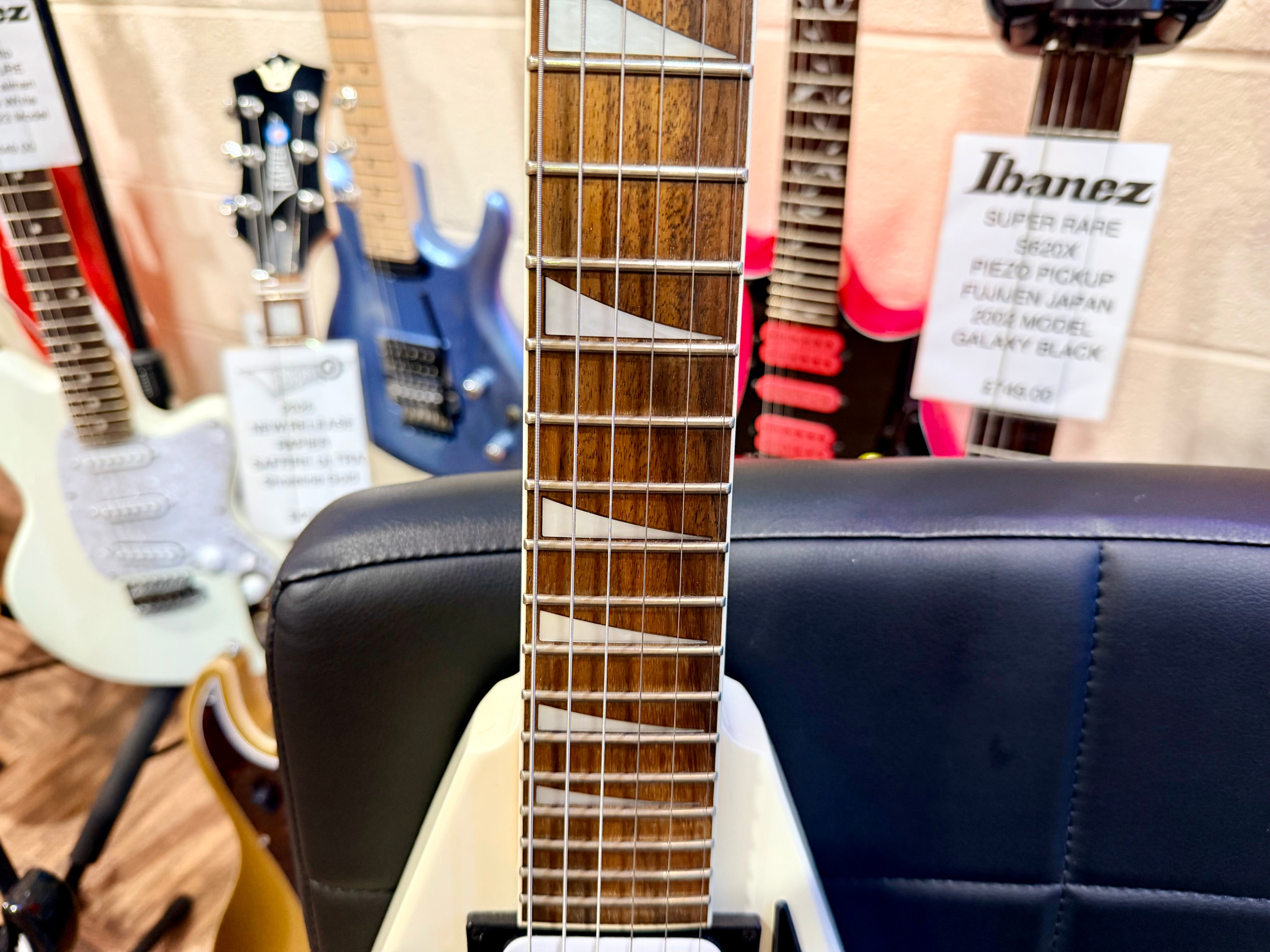 🔥WARMAN PICKUPS🔥 Jackson JS32 Rhodes Electric Guitar~ Randy Rhodes~ Ivory!