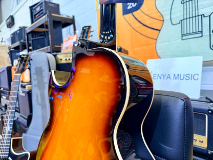 ☀️NEW☀️ Eko Tribute Jazz Semi-Acoustic Hollow Body Guitar Sunburst~ ‘ES-175’