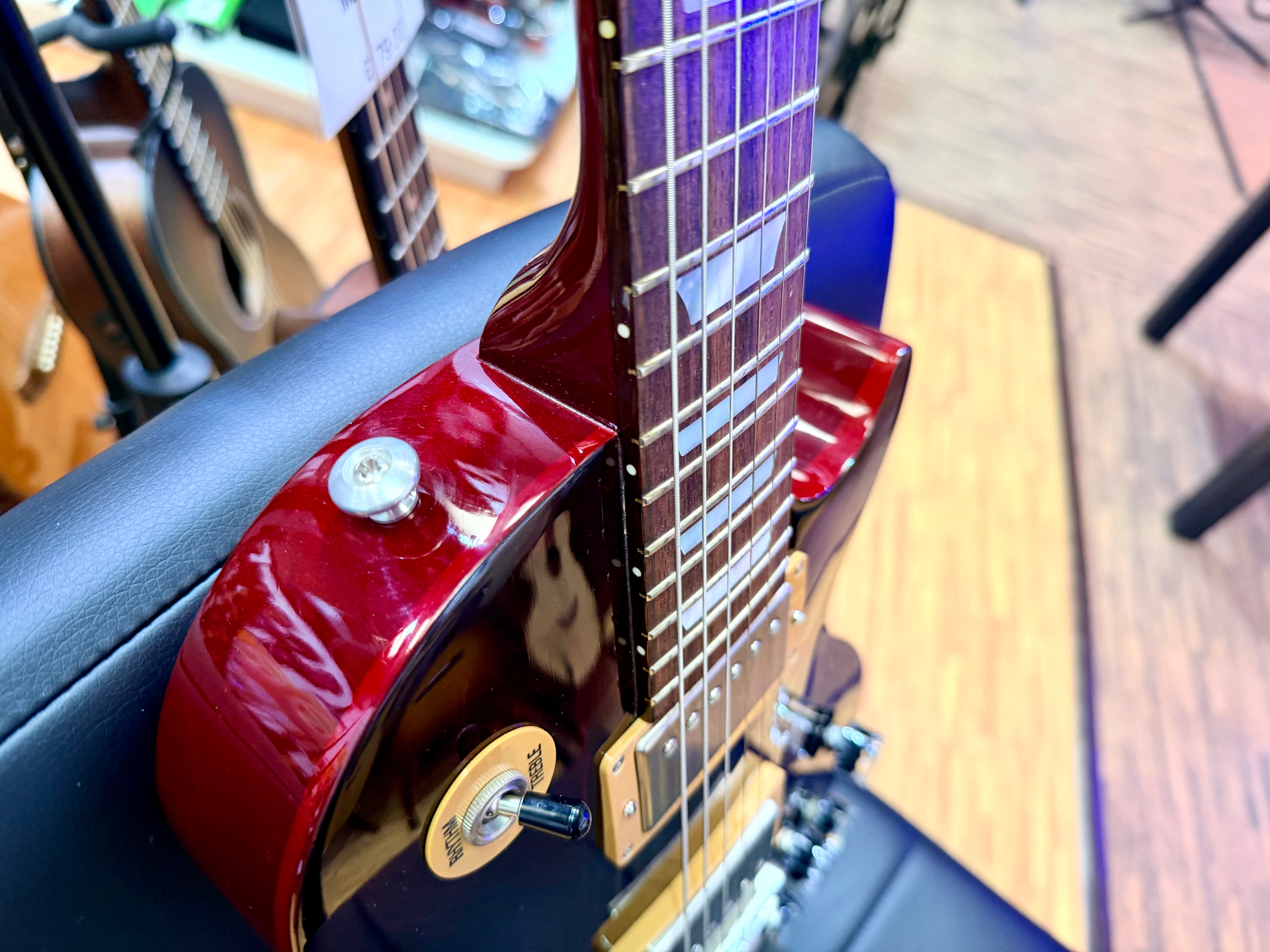 ✨2015✨ Gibson Les Paul Studio~ Wine Red Figured Top~ 100th Anniversary + Case!