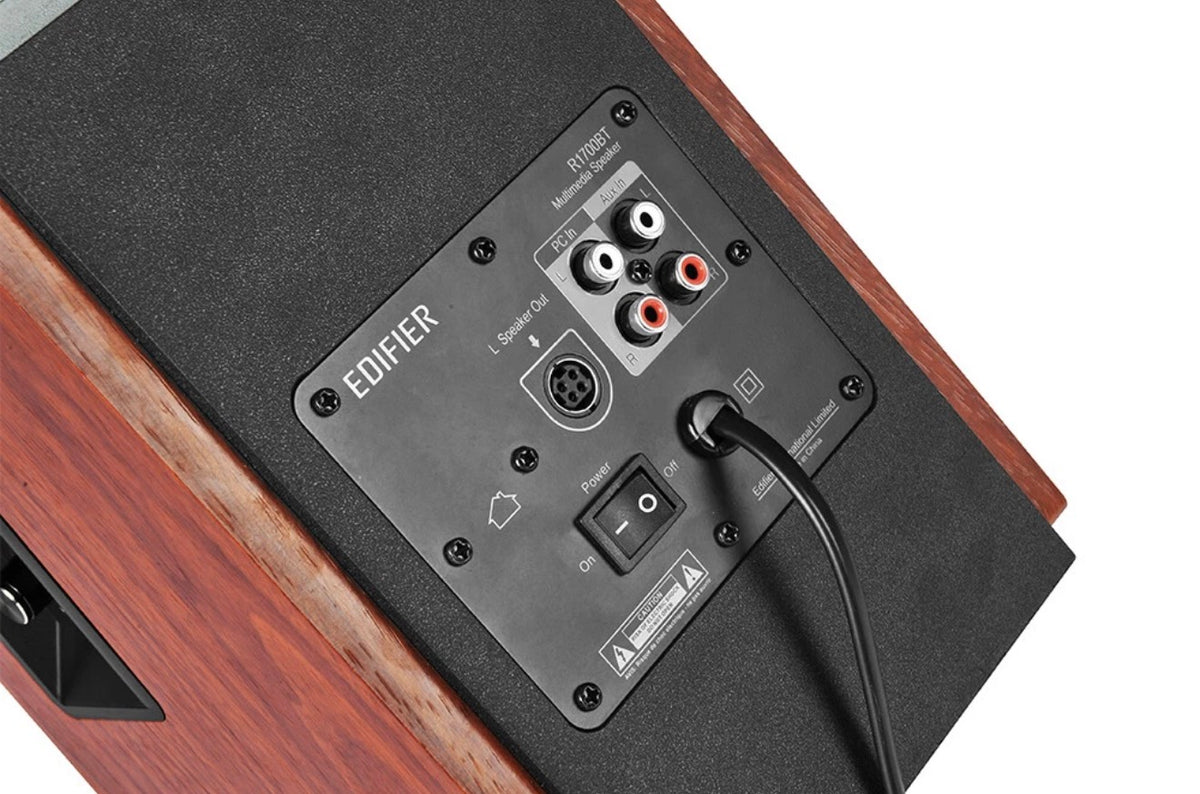 Edifier R1700BT Active Bluetooth Speakers Bookshelf Stereo HIFI TV MAC PC Brown
