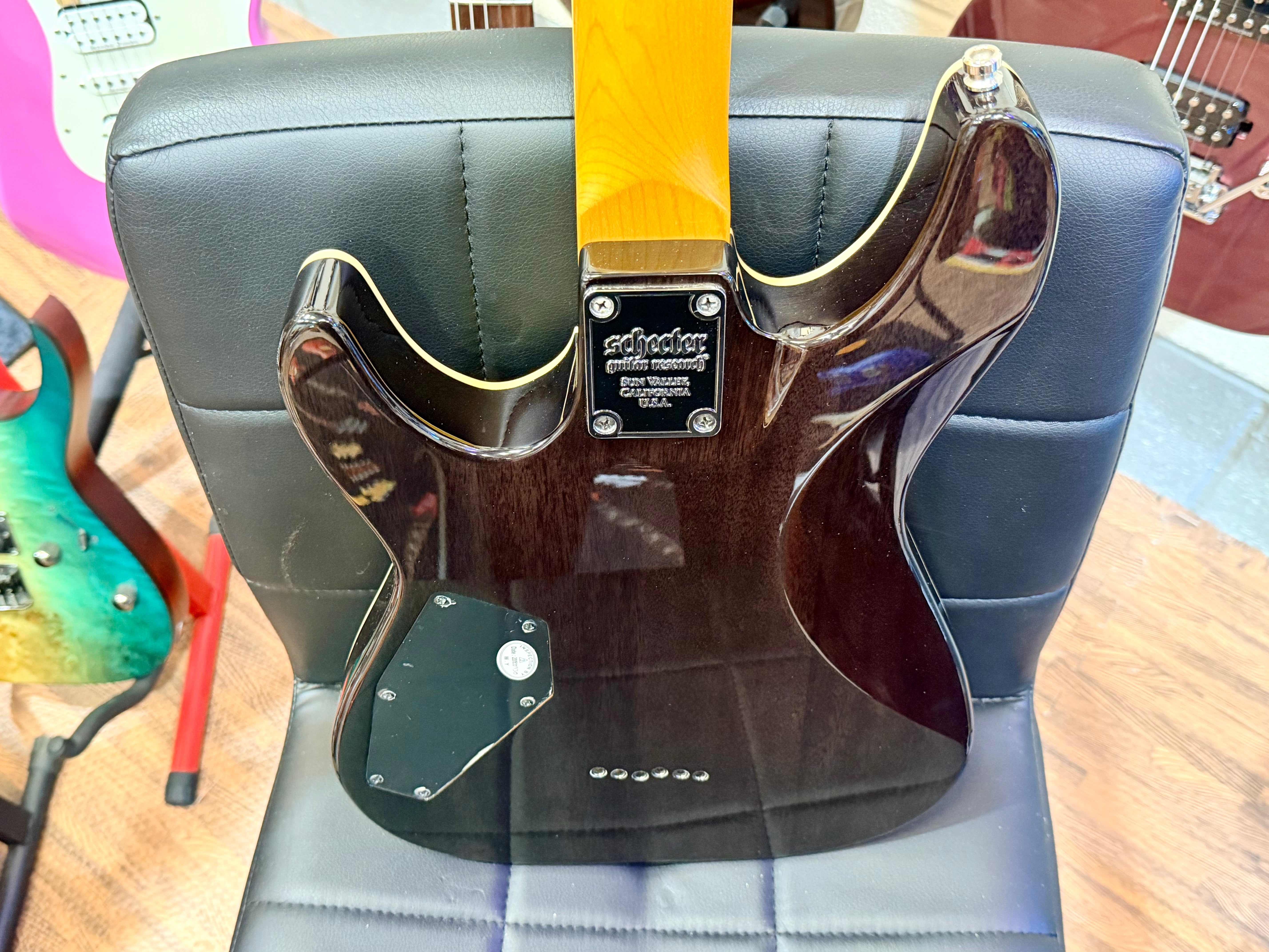 🔥MINT🔥 Schecter Omen Extreme 6 Electric Guitar~ See Thru Black~ Diamond~ 2020!