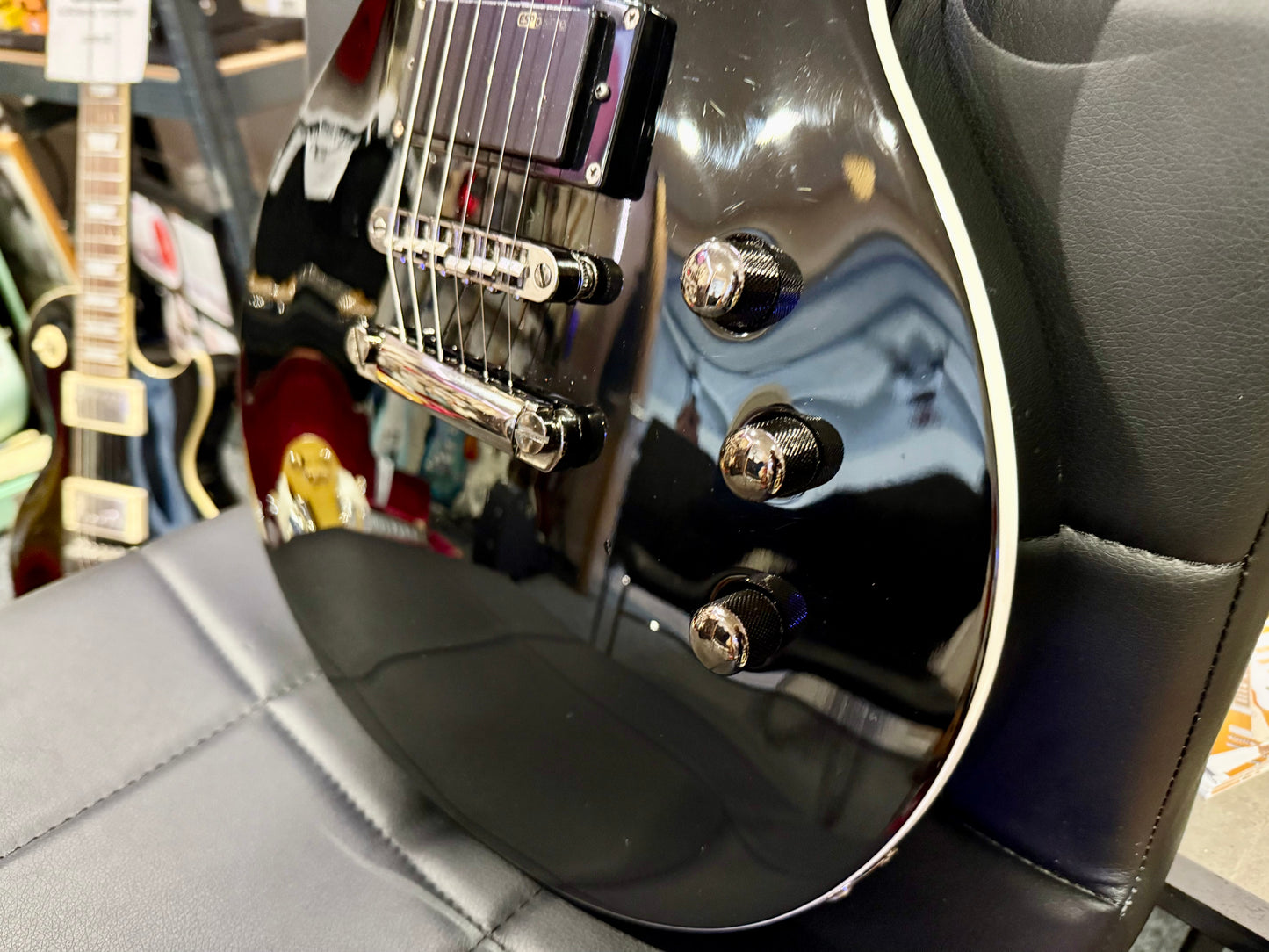 🔥ACTIVE PICKUPS🔥 ESP LTD EC-331 Electric Guitar~ Gloss Black~ Set Neck!