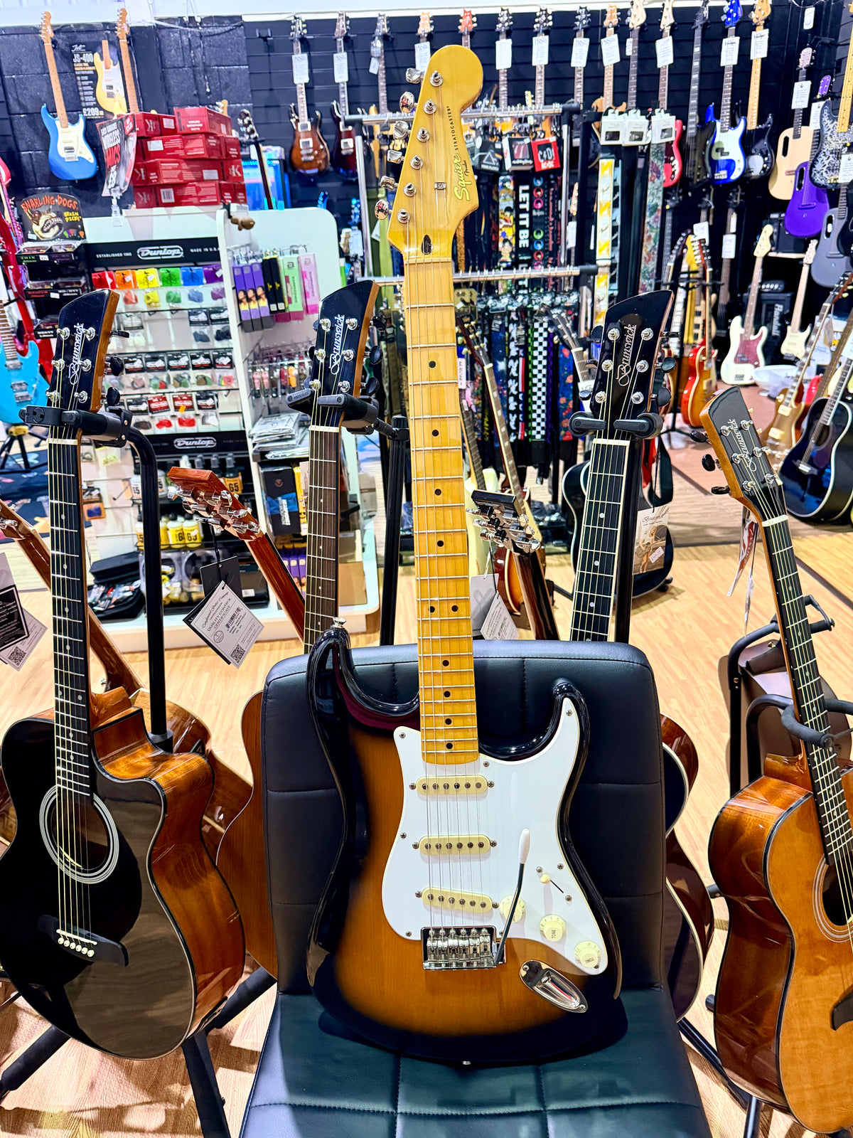 2008 Squier Classic Vibe '50s Stratocaster~ First-Year Chinese~ Sunburst Strat!
