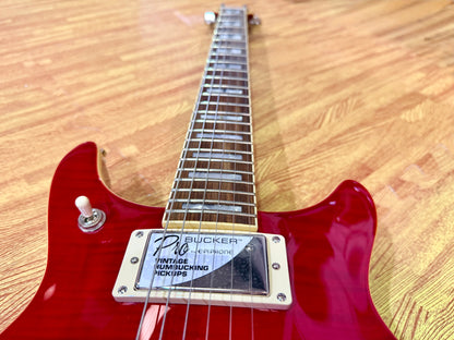 🍒2019🍒 Epiphone DC PRO Black Cherry Electric Guitar~ Ex-Demo~ Mint!