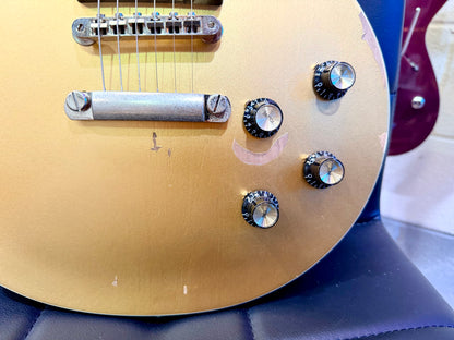 🔥UPGRADED🔥 Vintage V100 Icon Distressed Gold Top~ SETH LOVER Pickups + Gotoh!