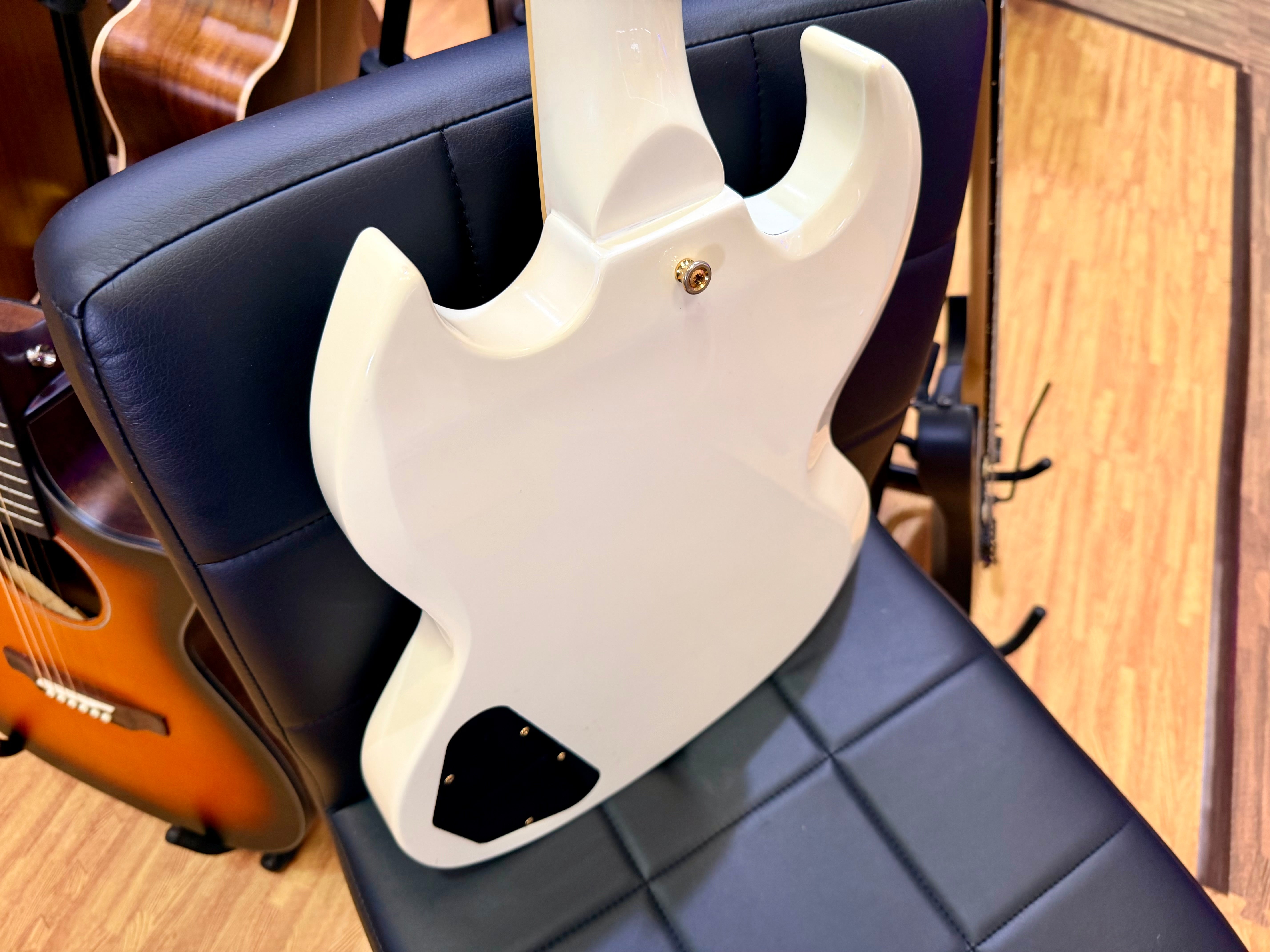 🇯🇵2004🇯🇵 Tokai Custom SG MIJ Japan 3 Pickup~ Alpine White & Gold Japanese!