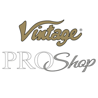🇬🇧 Vintage V52 ProShop Unique Guitar~ Light Distressed Shocking Pink 🇬🇧
