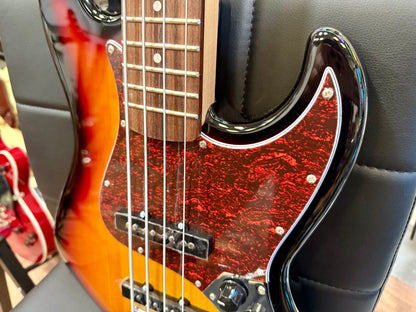 🌟BRAND NEW ~ SHORT SCALE🌟 Eko One VJB JB-100 3/4 Electric Jazz Bass Guitar~ Sunburst!