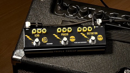 ⚡️ Donner x Third Man Hardware~ Jack White~ Triple Threat~ Multi Effects Pedal ⚡️