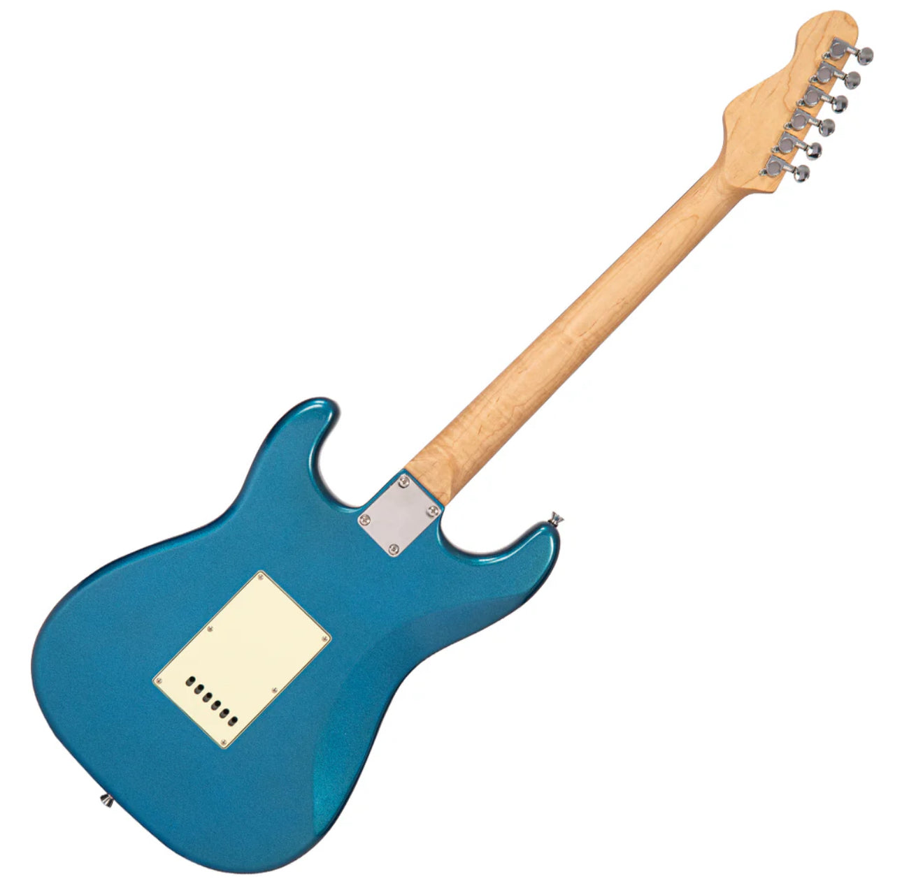 Vintage V60 Coaster Series Electric Guitar Starter Pack Bundle~ Candy Apple Blue