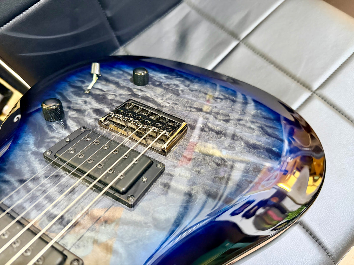 🔥SIGNED🔥 PRS SE Mark Holcomb Signature Model Artist Signed Holcomb Blueburst!