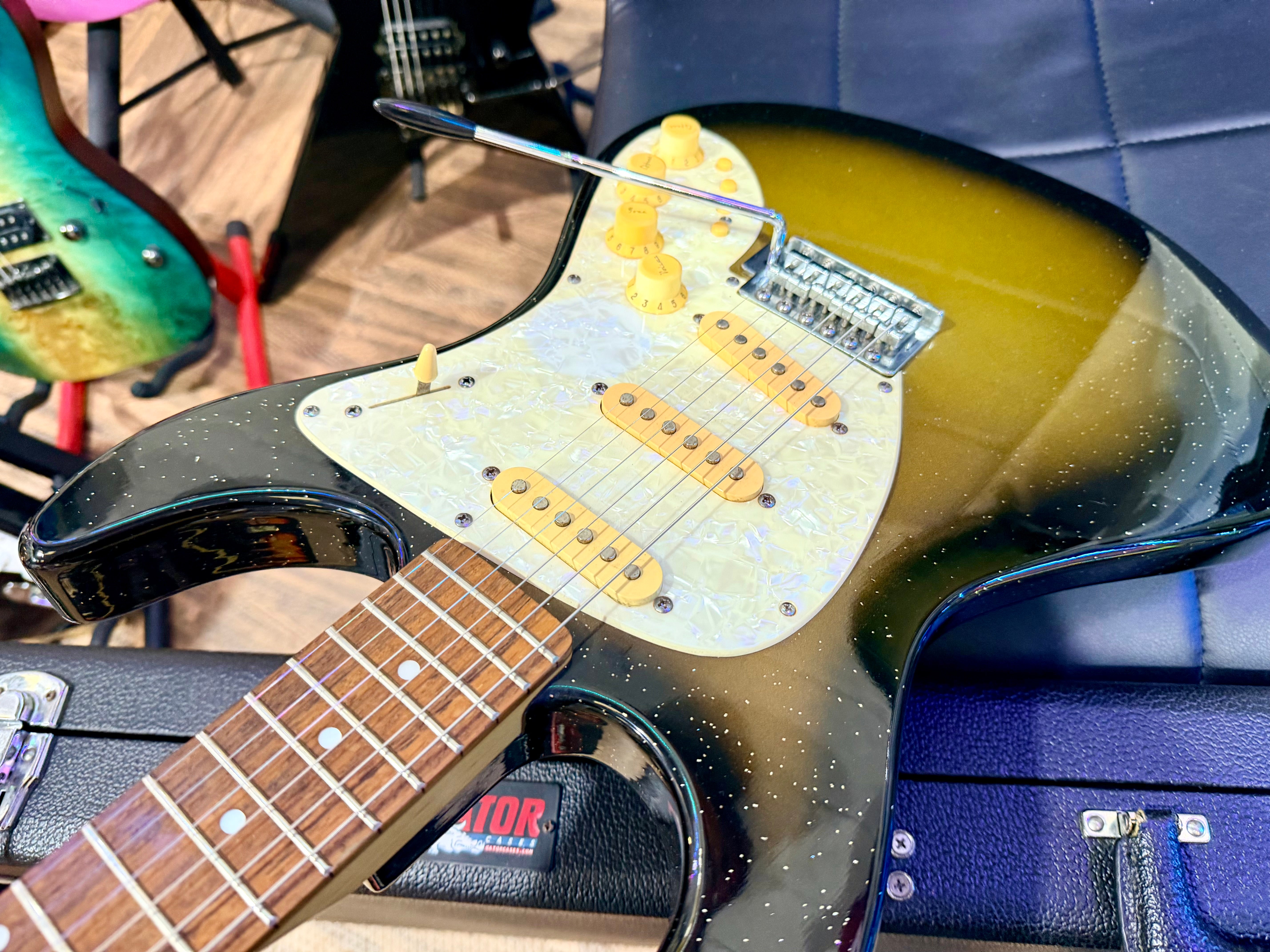 🔥RARE🔥 Danelectro Danoblaster Innuendo Electric Guitar~ Korea 2000 + Effects!
