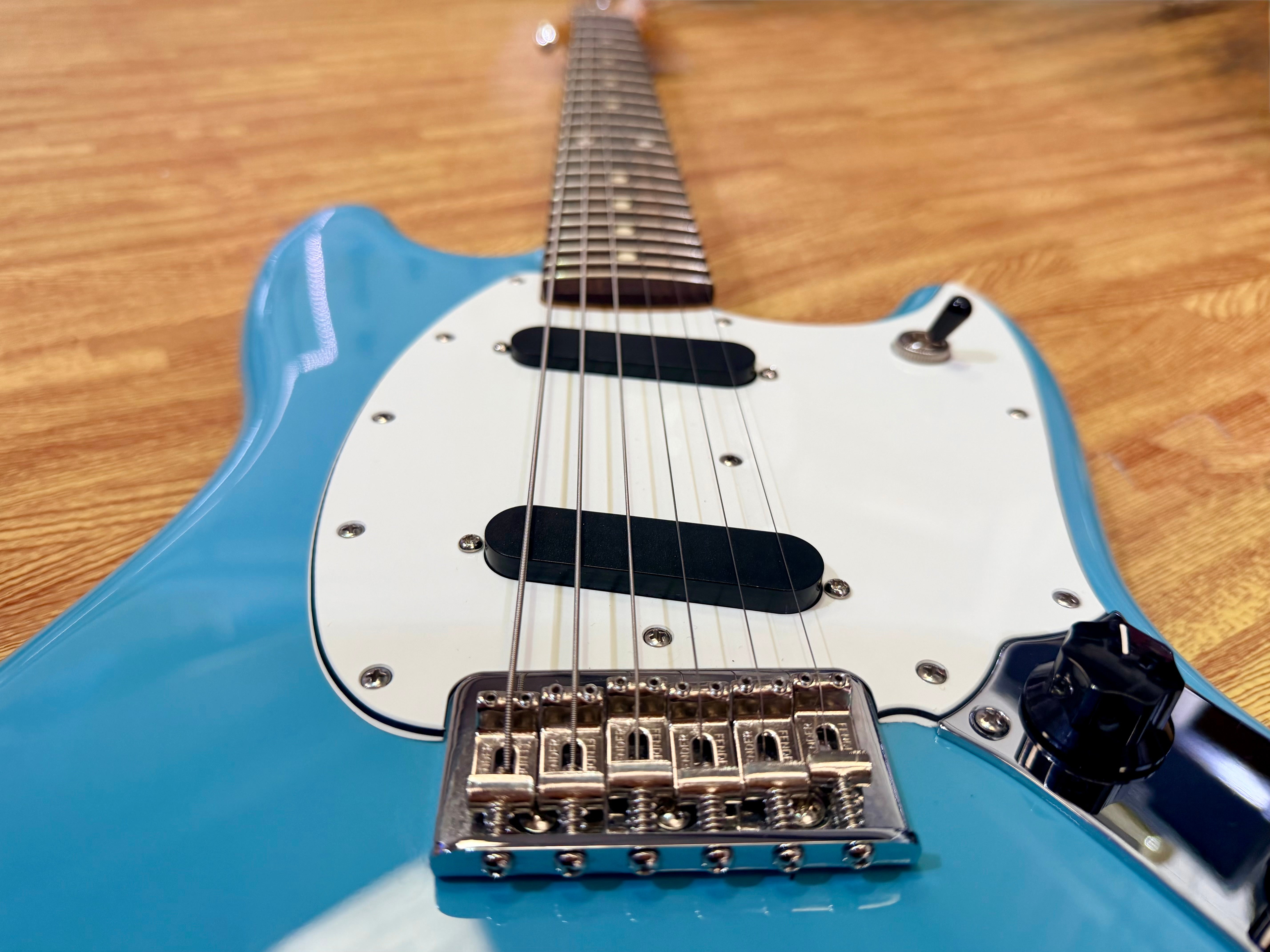 ✨2024✨ Fender Player II Mustang~ Aquatone Blue Electric Guitar~ Mexican MIM!